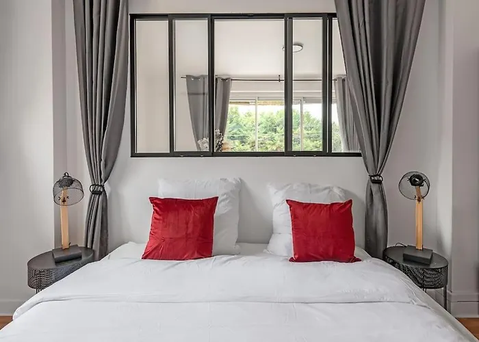 公寓 L'elegance Urbaine-clim-parking Gratuit Dans Rue *