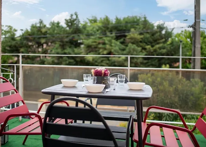 L'elegance Urbaine-clim-parking Gratuit Dans Rue * Toulouse