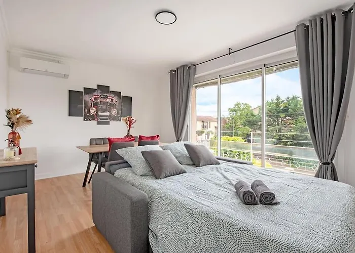 L'elegance Urbaine-clim-parking Gratuit Dans Rue * Тулуза